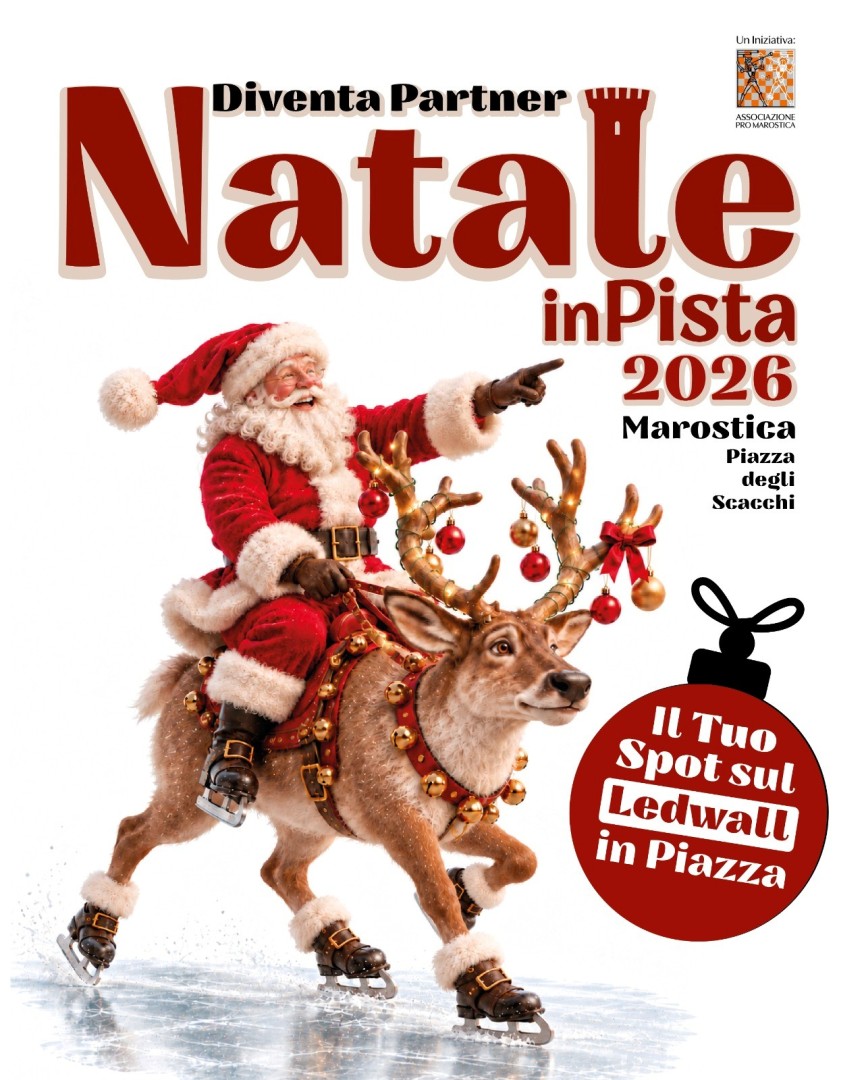 <strong>&nbsp;IL TUO SPOT NEL LEDWALL IN PIAZZA&nbsp;</strong><br />
<br />
Il Natale &egrave; alle porte?<br />
<br />
Noi siamo gi&agrave; in pista&hellip; del ghiaccio!&nbsp;<br />
<br />
&nbsp;